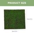 thumbnail image 2 of Greenadscape 1Set Artificial Grass Mat 50X50CM Flocking Material for Commercial Sign Wall Decoration, 2 of 5