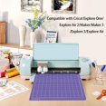thumbnail image 2 of Superior Hub Cutting Mat, Compatible with Cricut Explore Air 2/Maker 6 Pack Strong 12x12 Purple Adhesive Sticky Non-Slip Cut Mats for Silhouette Cameo 4/3/2/1 Replacement Accessories for Crafts, 2 of 14