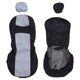 thumbnail image 3 of GOOHOCHY 4pcs Cubiertas de asiento de automóvil simples simples Cubiertas bonitas anti-polvo Decoraciones prácticas de asiento de automóvil, 3 of 8