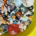 thumbnail image 3 of Crystal Spoon Mystery Crystal Tower Point Sphere Sculpture Quartz Crystal Raw DIY Crystal Jewelry Home Office Desk Meditation Decor Gifts, 3 of 10