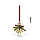 thumbnail image 3 of Xihbxyly Campanas Navideñas Colgantes, Diseño Festivo de Lazo Multicolor, Sonido de Tintineo Claro, Decoración Versátil para Árboles y Puertas, Decoración Navideña para El Hogar, Tamaño 23 X 11 Cm, J, 3 of 6