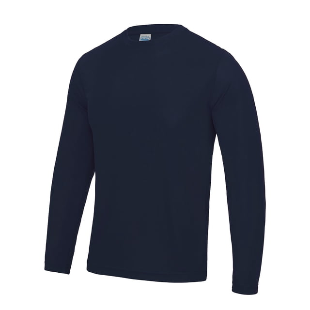 AWDis Just Cool T-Shirt Uni à Manches Longues pour Hommes, Performance Sportive Cool