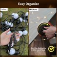 thumbnail image 3 of Cadena de luces para acampar HAMLITE de 10 m, recargables por USB, resistentes al agua, 3 of 8