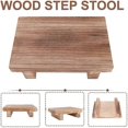 thumbnail image 4 of Wooden Step Stool for Adults, Bed Stool for High Beds, Kitchen, Bathroom, Closet, Great Wood Step St, 4 of 5