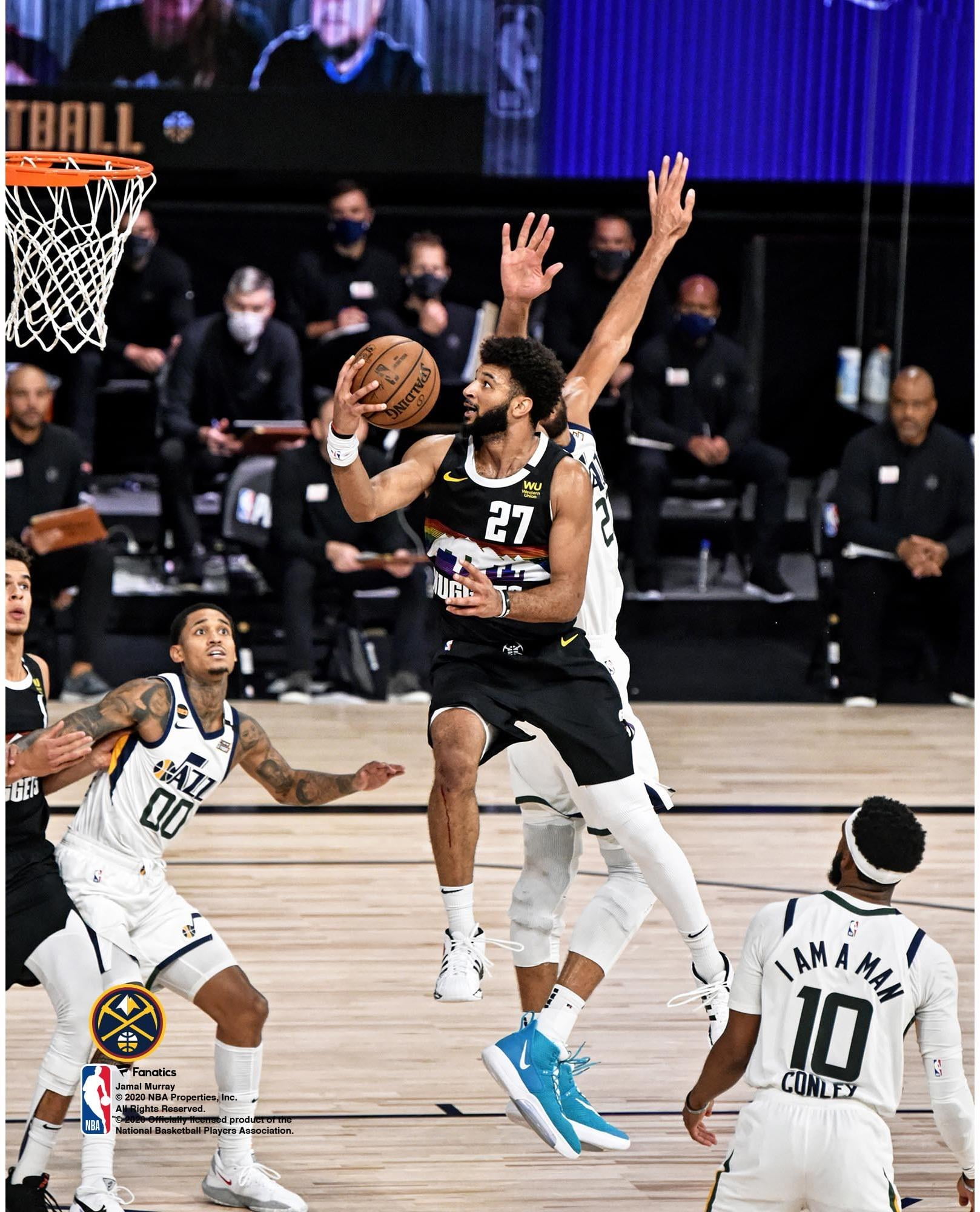 Jamal Murray's Epic Layup vs Rudy Gobert 2020 NBA Jordan Ubuy