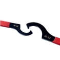 thumbnail image 3 of Professional Crescents Jaw Spanner Set Of 5 With Ergonomic Grip Curvilinear Head Wrench For Plumbing Work, 3 of 8