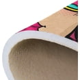 thumbnail image 6 of FREEAM Vintage Pop Art Sexy Woman Face Area Rug 24"x36" Indoor Comfort Floor Carpet, Nursery Rugs Non-Slip Mat for Living Room Entryway Bedroom Dormitory, 6 of 7
