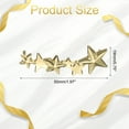thumbnail image 2 of 2 Pcs Encanto para Cordones para Zapatillas, Broches Decorativos para Cordones para Zapatos Casual de Mujeres, Dorado (Forma de Estrella), 2 of 7