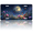 Moonlit Flower Field, variant on 1 Pcs 2D Flat License Plate Covers & Frames, Moonlit Flower Field For Decorative Front, Waterproof For Decoration Aluminum License Plate Covers & Frames Cover For Men Women, 12" X 6"