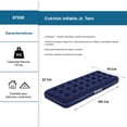 thumbnail image 2 of Cama Inflable Colchón Individual Bestway Camping + Bomba, 2 of 7