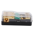thumbnail image 3 of Caja portafusibles de potencia de Audio, 1 en 3 salidas, 0/4 AWG a 4/8 AWG, con minifusibles de 60A para automóviles y barcos, 3 of 12
