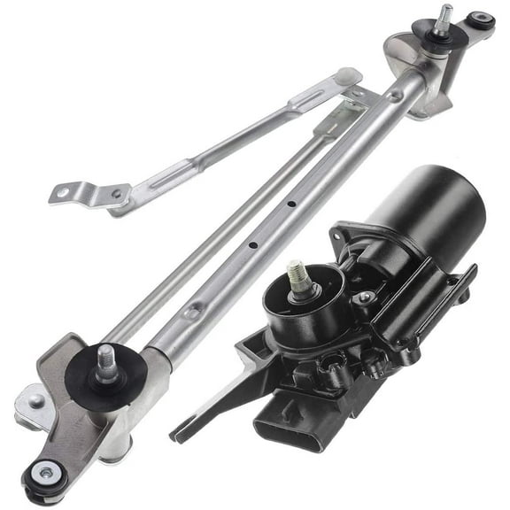 A-Premium Windshield Wiper Transmission with Motor Replacement for Chevrolet Equinox GMC Terrain 2010-2017