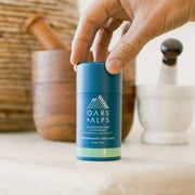 Oars + Alps Aluminum Free Deodorant for Men and Women, Dermatologist Tested and Made with Clean Ingredients, Travel Size, Eucalyptus Spearmint, 1 Pack, 2.6 Oz
