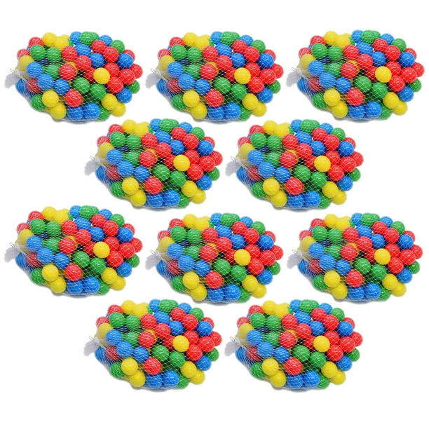 1000 Pk Big Ol' Ball Toyz 5.5 cm Soft Touch Fun Ball Pit Balls Phalates ...