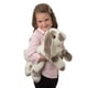 thumbnail image 3 of Conejito de peluche Douglas Ramsey con manchas grises, 46 cm, 3 of 3