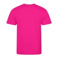 thumbnail image 2 of Just Cool - Camiseta Lisa de Entrenamiento para Hombre (Rosa Hiper), 2 of 2