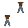 thumbnail image 3 of ZheElen Action Figurine Military Suits 12 Inch Accessories Style 12 2Set, 3 of 6