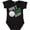 AB-Black, variant on Inktastic Papa's Golf Buddy with Golf Ball Boys or Girls Baby Bodysuit