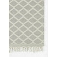 thumbnail image 2 of Momeni Ember Hand Woven New Zealand Wool Polyester Geometric Ivory Area Rug 9' X 12', 2 of 7