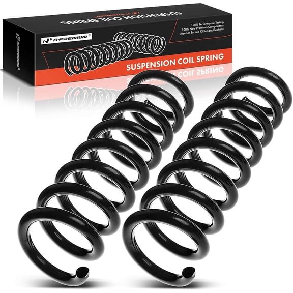 A-Premium 2Pcs Rear Suspension Coil Spring Set Compatible with Mercedes-Benz W211 Series E280 2007-2008, E320 E500 2002-2008, E350 2006-2008, Driver and Passenger Side