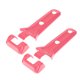 thumbnail image 1 of Recorte de bisagra de puerta trasera para Jeep Wrangler JL JLU 2018-2023 y Gladiator JT 2020-2023 ABS Rosa, 1 of 1