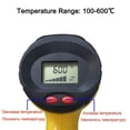 thumbnail image 4 of 2800w Soplador de aire caliente Pistola de calor industrial Temperatura ajustable Pistola de aire caliente Pistola de calentamiento Secador de pelo termorretráctil Soldadura de plástico-NO LCD 2000W 2-220V EU Teléfono móvil Teléfono móvil Accesorios para teléfonos móviles, 4 of 5