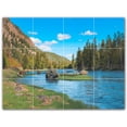 thumbnail image 1 of Picture-Tiles.com: River Ceramic Tile Wall Mural WAL500901-43XL. 48"W x 36"H using (12) 12" x 12" Ceramic Tiles-Satin Finish, 1 of 3