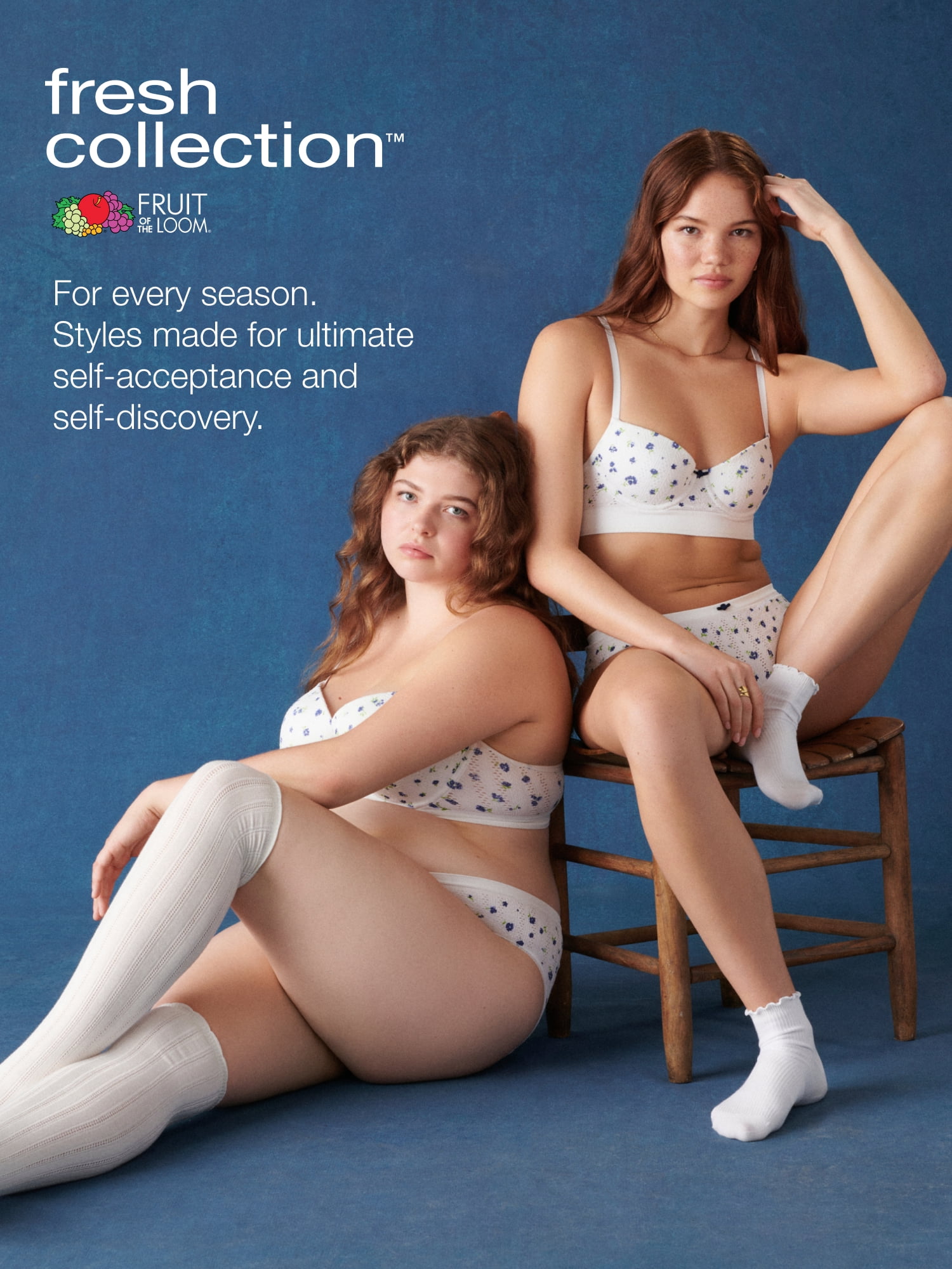 fresh collection by Fruit of the Loom Women's Seamless Pointelle Hipster Underwear 2-pack