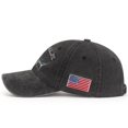 thumbnail image 4 of D & T-gorra de béisbol de algodón para hombre y mujer, gorro ajustable con decoración de tiburón, estilo vaquero Punk, protección solar, 2022, 4 of 4