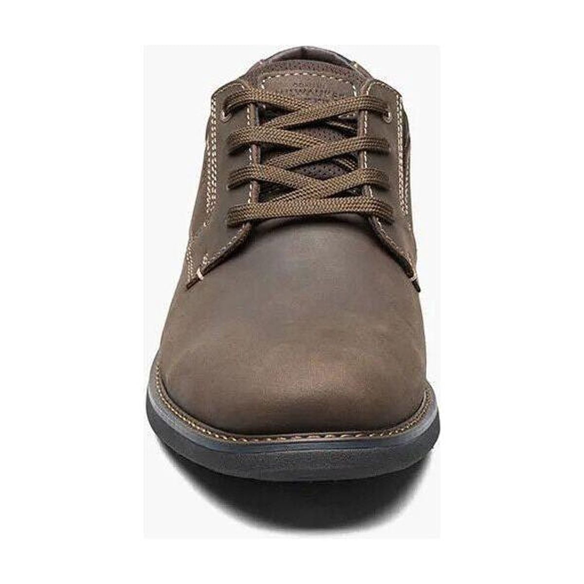 Nunn Bush Stratton Oxford Mens 9.5 Brown Leather Lace Up Moc Toe NEW Amazon.com | Nunn Bush Men main image 2