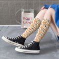 thumbnail image 6 of Balery Autumn With Hedgehog Printed Novelty Socks Men's Women's Crew Socks Sports Socks Knee High Socks Cotton Socks Quirky and Cool Socks, 6 of 9