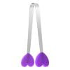 thumbnail image 1 of PEONAVET Pinces à Glace en Acier Inoxydable et Silicone Mini Cubes à Glace Cubes à Café Clips Alimentaires, 1 of 6