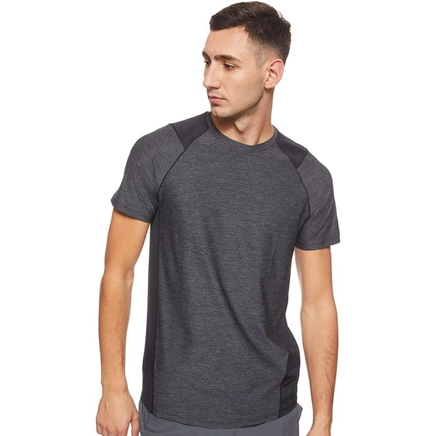 Under Armour Men's MK-1 Short Sleeve, Black (002)/Stealth Gray, X