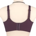 thumbnail image 5 of VISALY Full Coverage Bras Spaghetti Strap Bra Women Breathable Tube Top Bra Underwear Without Steel Ring And Adjustable Shoulder Strap Wireless Bras For Women Comfortable Bras Bras For Women Wine 40, 5 of 5