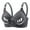 #1_Gray, variant on Cleaning Printed Bra for Women Full Coverage Shelf Bralettes Anti-Sagging Support Push-Up Bras Adjustable Straps Brassiere Wireless Everyday Seamless Bralette Lightweight Plus Size Underwear