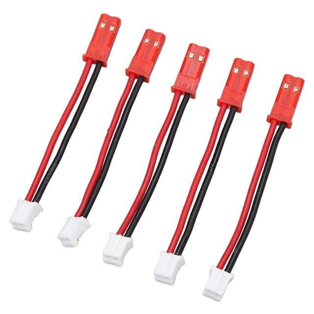 Cable adaptador de batería RC, PH2.0 2P a JST P Pto JST Cable de conexión Cable de extensión de batería RC Rendimiento empaquetado con energía
