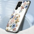 thumbnail image 2 of Allytech Galaxy S22 Ultra, Blossom Series Soft TPU Rubber Back Shell Anti-scratch Bumper Drop Protective Case for Samsung Galaxy S22 Ultra 6.8-inch 5G Phone - Green, 2 of 8
