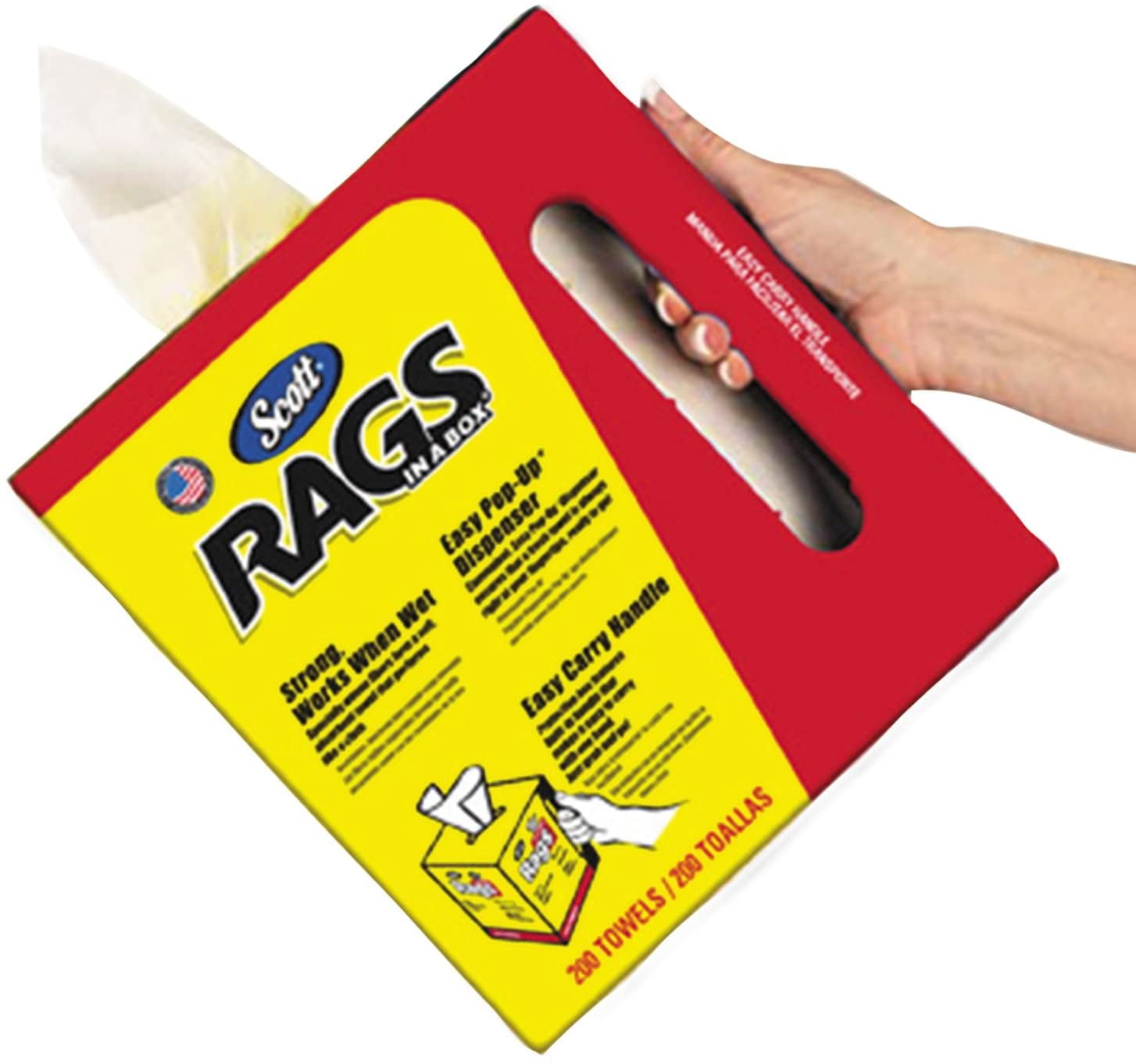 Box of Pop-Up Lint Free Rags - 12 x 17 - #93570
