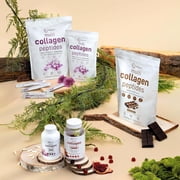 Micro Ingredients Multi Collagen Protein Powder, 2lb | Type I,II,III,V,X with Biotin, Hyaluronic Acid, Vitamin C - Unflavored Collagen Peptides