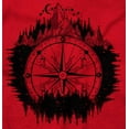 thumbnail image 2 of Mountain Compass Symbolic Spirit Long Sleeve TShirt Men Women Brisco Brands S, 2 of 6