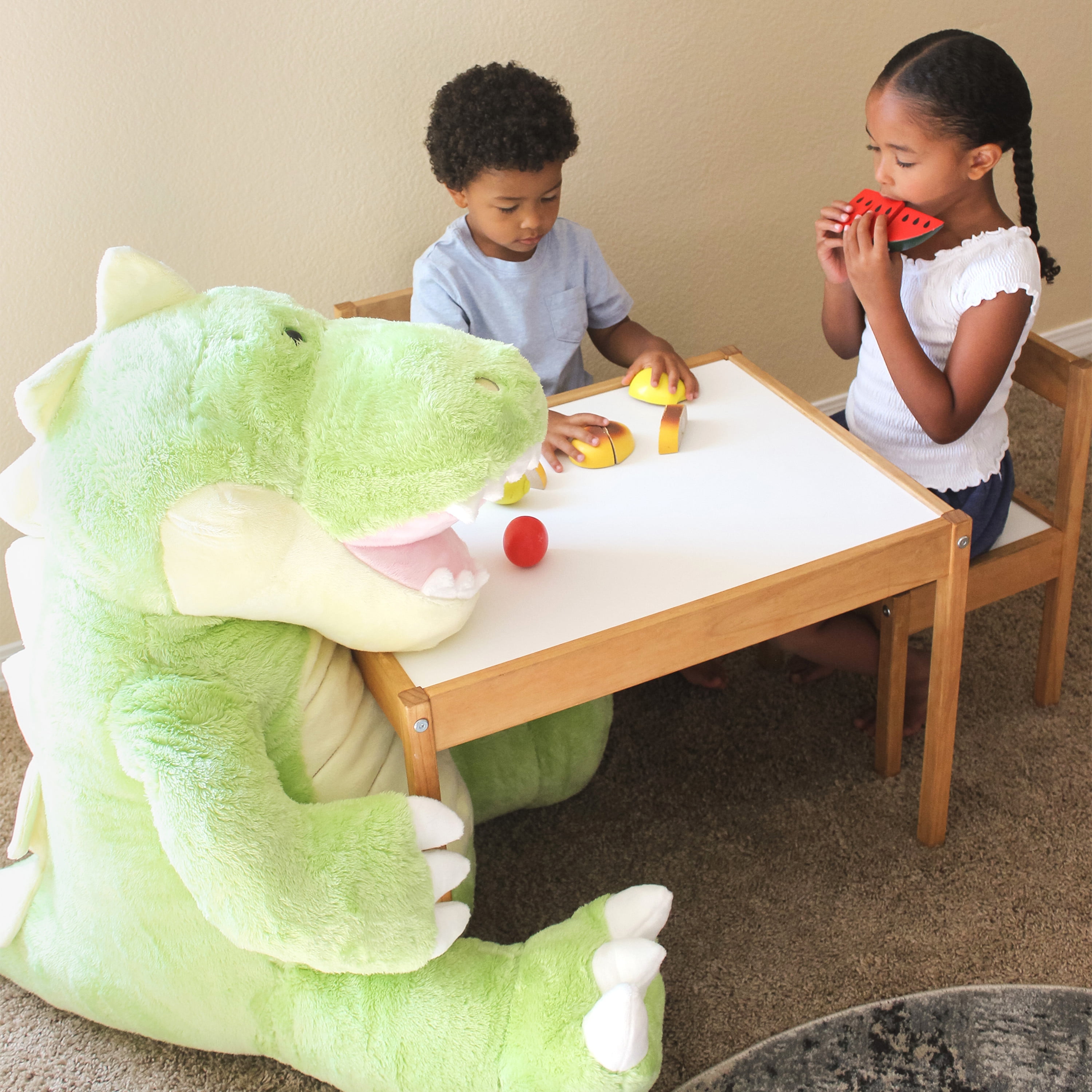 Jumbo on sale stuffed dinosaur