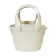 thumbnail image 3 of Jarrón de cerámica para flores, minimalista, decorativo, para bolsos, monederos y flores. Blanco, 3 of 9