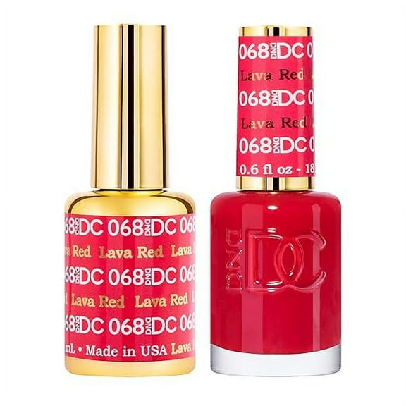 DND DC GEL DUO 068 Lava Red