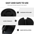 thumbnail image 3 of 2pcs Auto Lift Jack Stand Rubber Pad Rubber Floor Jack Pad Frame Rail Adapter, 3 of 8