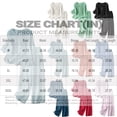 thumbnail image 2 of CIENVNSTG Linen Sets For Women 2 Piece Casual Vneck Embroidered 3/4 Sleeve Tops Wide Leg Linen Pants Set Mature Women Clothing Light Blue XL, 2 of 6