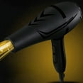 thumbnail image 1 of Hair Dryer, Fast Drying Travel Hair Dryer, Low Noise Hair Dryer, For Straight And Curly Hair, Negative Ion Technology, Ergonomic Folding Handle, Portable, Overload Protection, 1 of 6