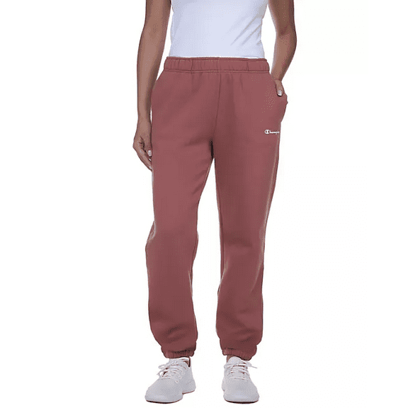 Champion Ladies Fleece Boyfriend Jogger (Sandalwood Red, XXL)