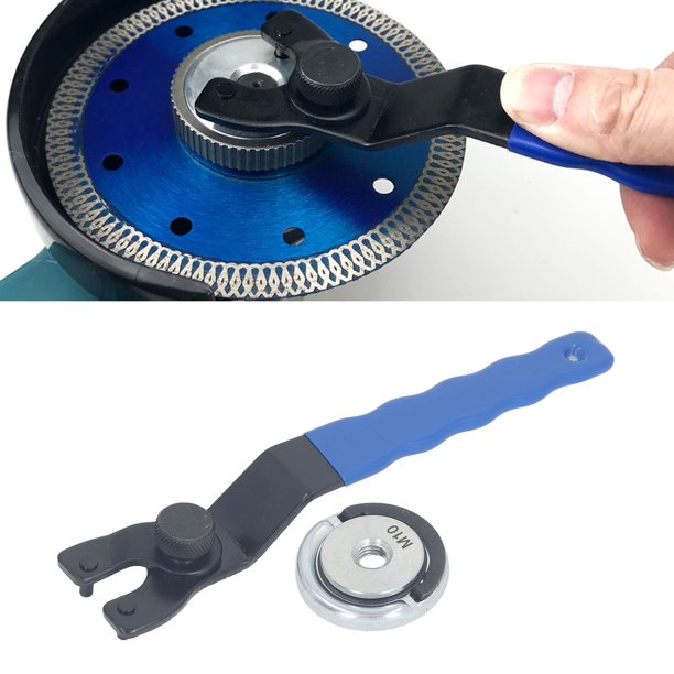 Kit De Llave Para Amoladora Angular, Mango Envuelto En Goma, Disipación De Calor, Tuerca Con Reborde Para Amoladora Angular Para Discos Abrasivos, Cuencos