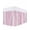 Pink, variant on Aqua Striped Wrap Around Bed Skirts for King Bed 16" Drop,Bed Skirt with Adjustable Elastic Belt Dust Ruffle Bed Valance for Bedroom Hotel Luxurious White Stripes Modern Abstract Art Bed Frame Cover