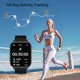 thumbnail image 2 of Reloj inteligente EFQFO fitness resistente agua para Android/iOS 1.69" Pantalla táctil con monitor presión arterial y ritmo cardíaco, 2 of 3